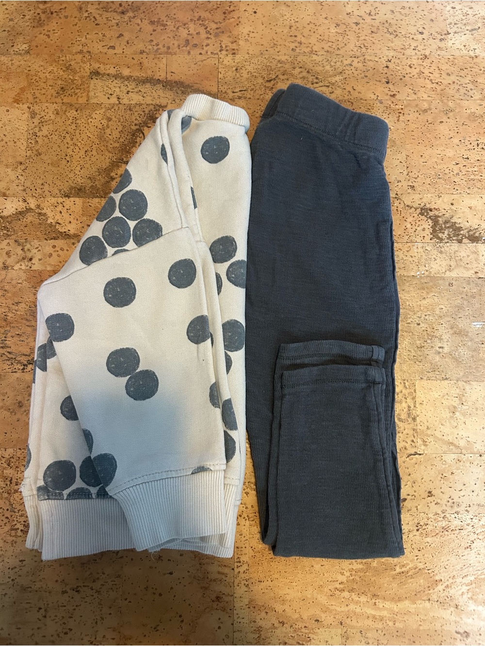 Zara Toddler Outfit Bundle Size 2–3 Years | Polka Dot Sweatshirt & Blue Joggers